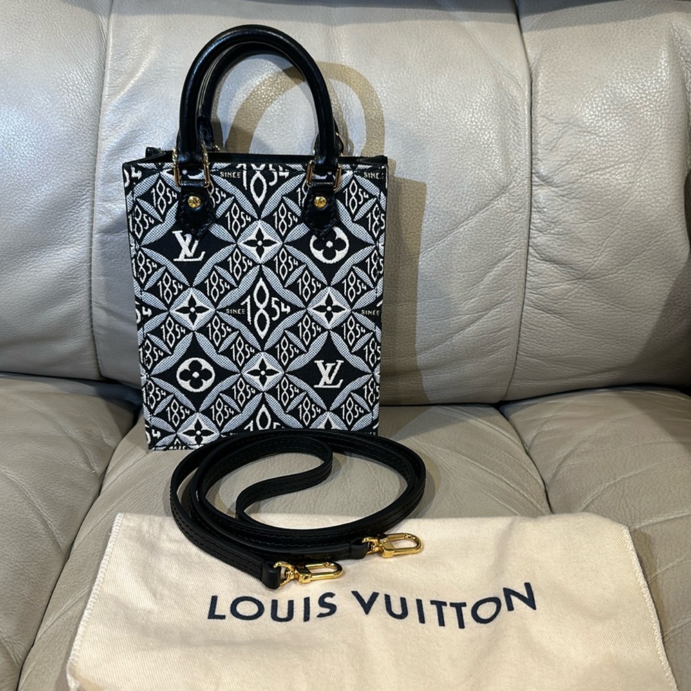 SOLD! Louis Vuitton since 1854 Sac Plat - Picture 1 of 6
